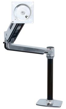 Ergotron LX HD Sit-Stand monteringssett - Patented Constant Force Technology - for LCD-skjerm - polert aluminium (45-384-026)