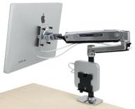 Ergotron LX HD Sit-Stand monteringssett - Patented Constant Force Technology - for LCD-skjerm - polert aluminium (45-384-026)