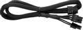 CORSAIR Type 3 Sleeved black PCI-E cable_ compatible with all Corsair type 3 pin out PSU (CP-8920111)
