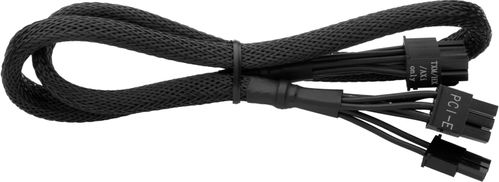 CORSAIR Type 3 Sleeved black PCI-E cable_ compatible with all Corsair type 3 pin out PSU (CP-8920111)