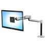 ERGOTRON LX Sit Stand Desk Mount LCD Arm Polished 42inch VESA 75x75 100x100 200x200mm Max 11,3kg Increase To 51cm (45-360-026)