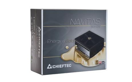 Chieftec NAVITAS GPM-650C - Strømforsyning (intern) - ATX12V 2.3 - 80 PLUS Gold - AC 100-240 V - 650 watt - aktiv PFC - svart (GPM-650C)
