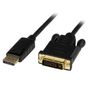 STARTECH "1,8m DisplayPort to DVI Active Adapter Converter Cable - 1920x1200 - Black"	