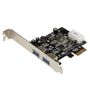 STARTECH 2PORT 5 GBPS USB 3 PCIE CONTROLLER CARD W/ UASP SUPPORT CTLR