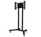 B-TECH BT8504 Flatskjermtralle 37" - 65" universal, liggende eller stående posisjon, maks 70 kg, chrome