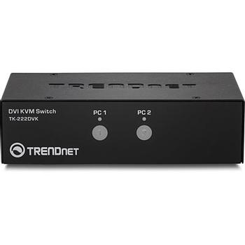 TRENDNET 2-port DVI KVM Switch Kit (TK-222DVK)