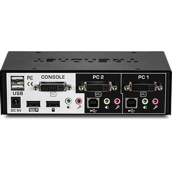 TRENDNET 2-port DVI KVM Switch Kit (TK-222DVK)