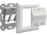 Delock Keystone Wall Outlet Cat6 2-port (86202)