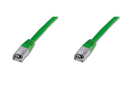 DIGITUS Patchkabel RJ45 SF/UTP Cat5e 2.00m grün (DK-1531-020/G)