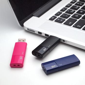SILICON POWER Ultima U05 Usb Flash Drive 8 (SP008GBUF2U05V1K)