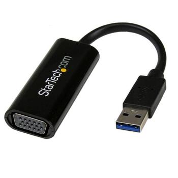 STARTECH SLIM USB 3.0 VGA EXTERNAL VIDEO CARD ADAPTER 1920X1200/ 1080P ACCS (USB32VGAES)