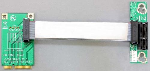 DELOCK Riser Card PCIe X1 flexibel | 13cm Kabel /  (41370)