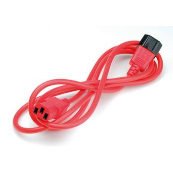 ROLINE Monitor Power Cable, IEC320 C14 - C13, red, 1.8m (19.08.1520)