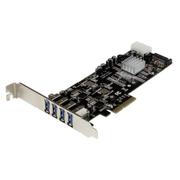 STARTECH 4PORT PCIE USB 3.0 CONTROLLER CARD W/DUAL BUS AND UASP CTLR