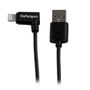 STARTECH 2M ANGLED LIGHTNING TO USB CABLE CHARGE AND SYNC 6 FT CABL