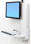 ERGOTRON StyleView® Sit-Stand white (61-081-062)