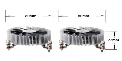 SILVERSTONE Nitrogon CPU cooler_ NT07-115X (SST-NT07-115X)