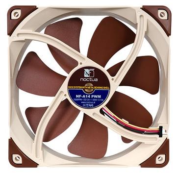 Noctua NF-A14 PWM 140mm kabinettvifte (NF-A14 PWM)