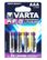 VARTA 1x4 Professional Lithium Micro AAA LR 03