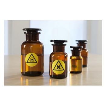 AVERY Etiket L6107 laser gul 99, 1x42, 3mm st?rk 12/ark Pk/20 (L6107-20)