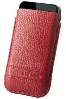 SAMSONITE Mobile Bag Classic Leather Medium Red (P11*00005)