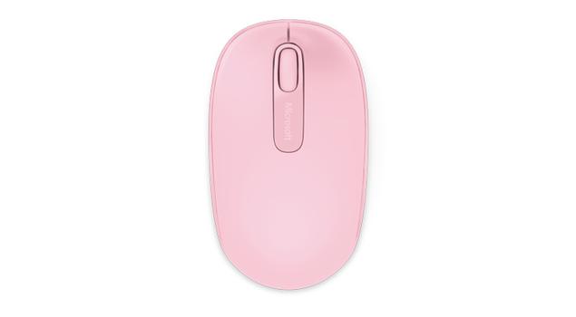 MICROSOFT MOBILE MOUSE 1850 LIGHT ORCHID WIRELESS USB-A NANO TRANSCEIVER WRLS (U7Z-00024)