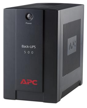 APC BACK-UPS 500VA, AVR IEC OUTLETS EU MEDIUM        IN ACCS (BX500CI)