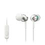 SONY MDR-EX110AP In-Ear hörlurar med mikrofon Vit