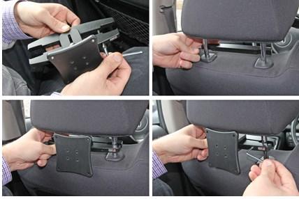 BRODIT Headrest mount VESA Headrest (810771)