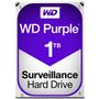 WESTERN DIGITAL 1TB Purple SATA3 110MB/s 64MB 5400rpm 3,3W 22dB 3år NASmax8 övervakning 3,5tum