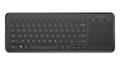 MICROSOFT All-in-One Media Keyboard with Integrated Multi-Touch Trackpad - Keyboard - 2.4 GHz - UK l (N9Z-00006)