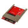 STARTECH mSATA SSD to 2.5in SATA Adapter Converter