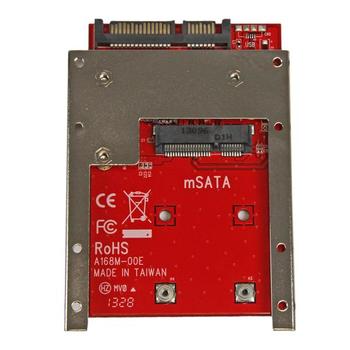 STARTECH mSATA SSD to 2.5in SATA Adapter Converter (SAT32MSAT257)
