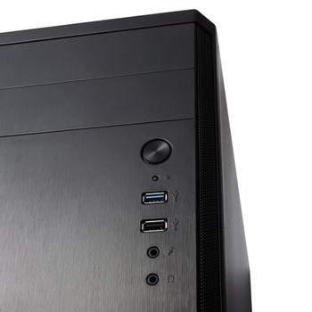 FRACTAL DESIGN Core 1100 minitower Black no PSU (FD-CA-CORE-1100-BL)