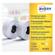 AVERY Labels on Roll  for 2 line pricing gun Remv. White (18D/2L) 26 x 12 mm (PLR1626)
