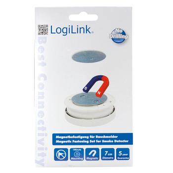 LOGILINK Magnetic Fastening Kit for Smoke Detectors (SC0005)