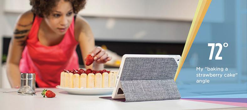 LOGITECH Hinge Flex. Case f/iPad Mini+ (939-000827)