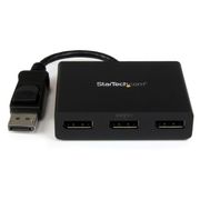 STARTECH DisplayPort to DisplayPort Multi-Monitor Splitter - 3-Port MST Hub