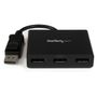 STARTECH DisplayPort to DisplayPort Multi-Monitor Splitter - 3-Port MST Hub (MSTDP123DP)