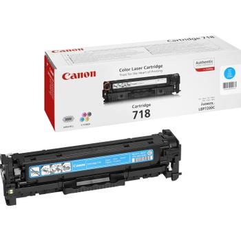 CANON Toner Cyan 718 (2661B002AA)