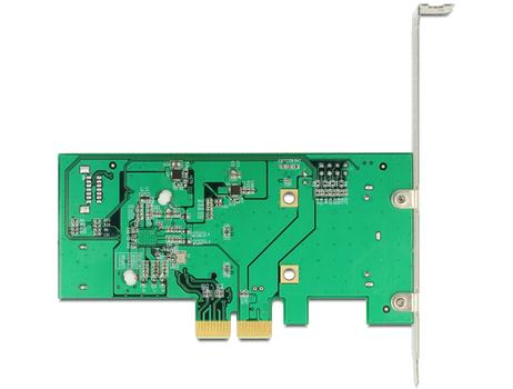 DELOCK kontrollerkort,  PCI-E 2.0 x4, SATA 6, 1xmSATA, 3x SATA 7-pin (89371)