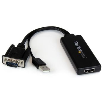 STARTECH StarTech.com VGA to HDMI Adapter with USB Audio (VGA2HDU)