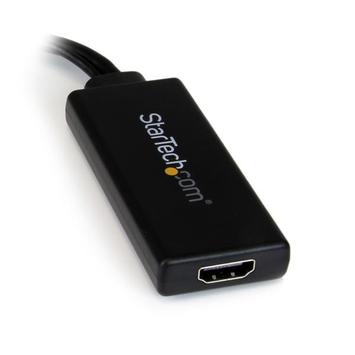 StarTech VGA to HDMI Adapter with USB Audio - VGA to HDMI Converter for Your Laptop / PC to HDTV - AV to HDMI Connector (VGA2HDU) - Videokonverter - VGA - HDMI - svart (VGA2HDU)