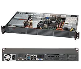 SUPERMICRO 1U CHASSIS 1X3.5 SAS/SATA 200W GOLD 1FP NS (CSE-504-203B)