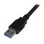 STARTECH StarTech.com 3m Black SuperSpeed USB 3.0 Cable (USB3SAB3MBK)