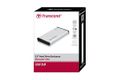 TRANSCEND StoreJet 25S3 HDD Case 2.5'' USB 3.0 SILVER (TS0GSJ25S3)