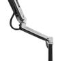ERGOTRON n WorkFit-LX Sit-Stand Desk Mount System - Mounting kit (articulating arm, pole, keyboard arm, 2 extension brackets, wrist rest, 2 collars, mount bracket, grommet base, keyboard tray, desk clamp base) (45-405-026)