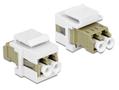 DELOCK Keystone Modul LC Duplex Bu/Bu (86347)