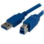 STARTECH StarTech.com 1m SuperSpeed USB 3.0 Cable A to B M/M - USB cable - USB Type B (M) to USB Type A (M) - USB 3.0 - 1 m - molded - black