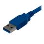 STARTECH 1M USB 3.0 A TO B CABLE - USB 3.0 CORD M/M - BACK CABL (USB3SAB1M)
